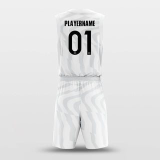 White Basketball Uniform