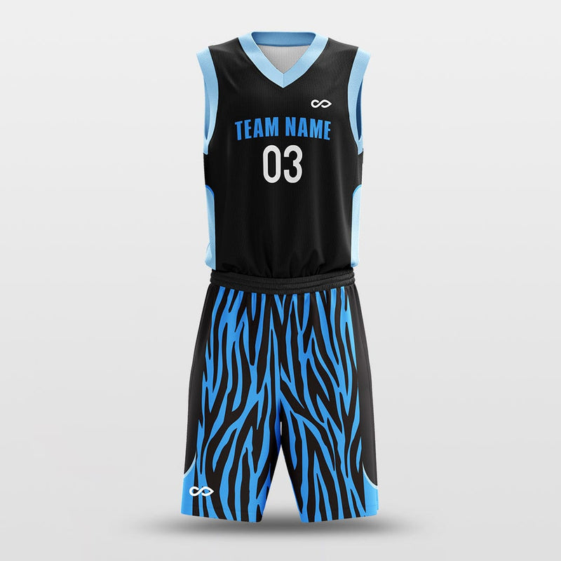 Field - Custom Sublimated Basketball Uniforms Set Wholesale-XTeamwear