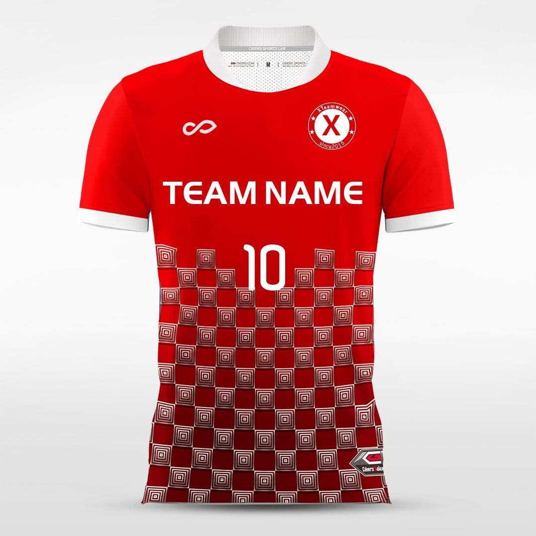 The Four Symbols-Customized Men's Sublimated Soccer Jersey-XTeamwear