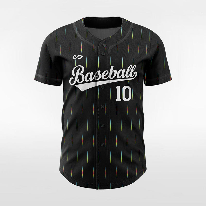 Classic Colors-Custom Sublimated Button Down Baseball Jersey-XTeamwear