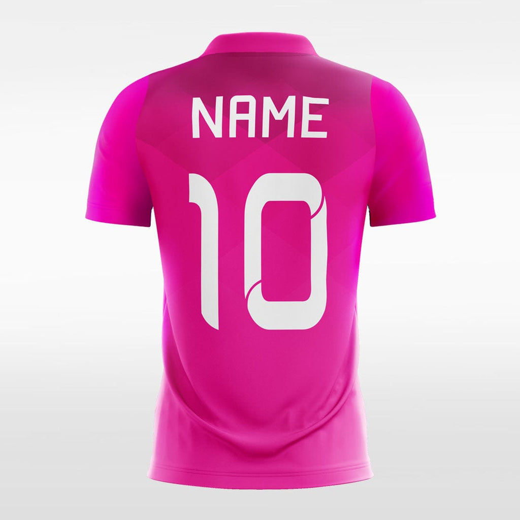 Custom Pink Fluorescent Team Jersey