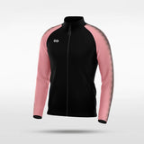 Embrace Radiance Full-Zip Jacket Design Pink&Black