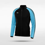 Embrace Radiance Full-Zip Jacket Design Blue