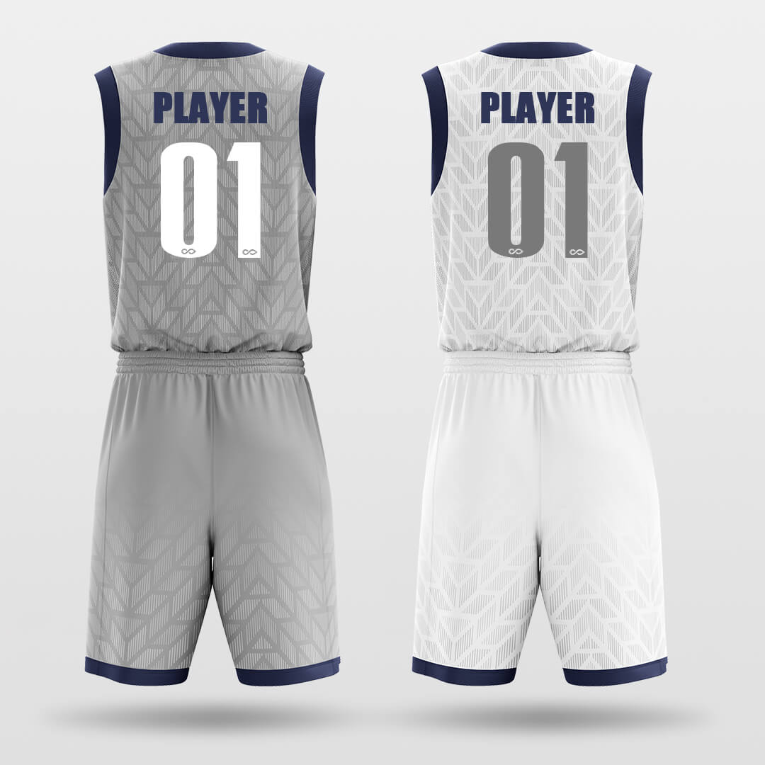 Wafer - Custom Reversible Sublimated Basketball Jersey Set-XTeamwear