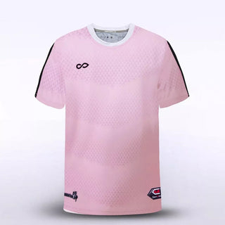 Custom Pink Kid's Soccer Jersey