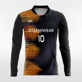 Team Germany - Customized Men's Sublimated Long Sleeve Soccer Jersey