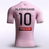 Custom Pink Men's Sublimated Soccer Jersey