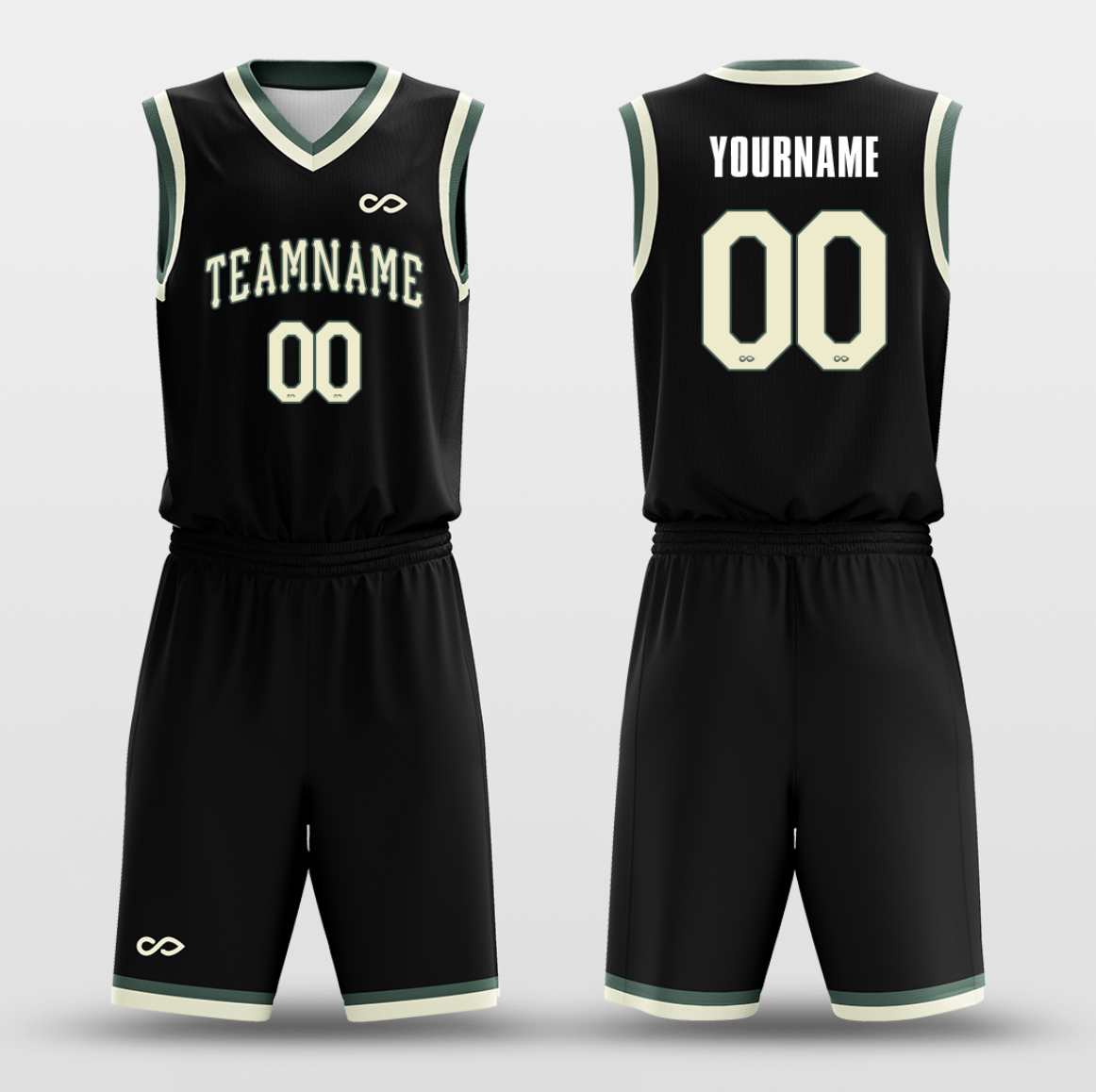 Khaki Green - Custom Basketball Jersey Design for Team-XTeamwear