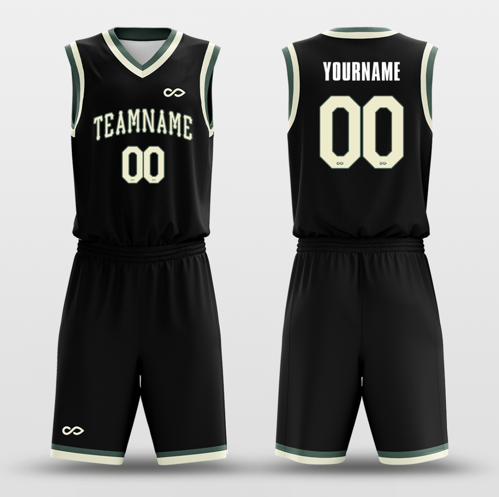 Black Khaki - Custom Basketball Jersey Design for Team-XTeamwear