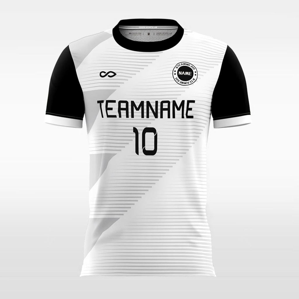 Black and White Soccer Jerseys