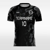 Cool Black Camouflage - Kids Custom Soccer Jerseys Design