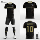 black soccer uniforms for academy