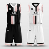 Black and Pink Basketball Jerseys