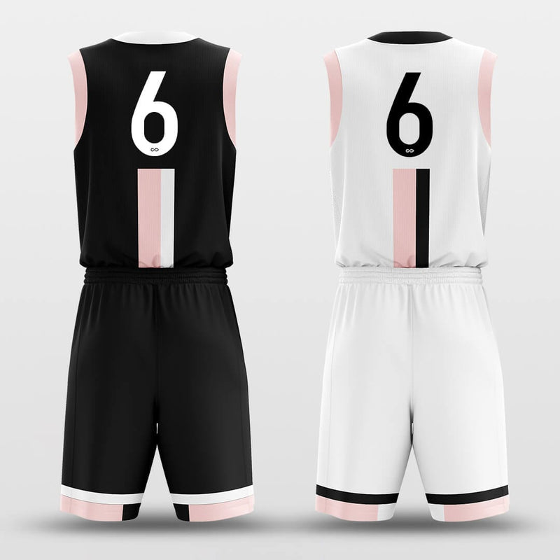 Source New Style Women Pink Basketball Shirt Shorts Custom Blank Team  Sportswear Basketball Jersey Suit on m.