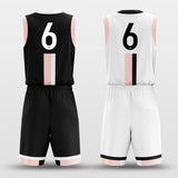 Black and Pink Jersey Basketball