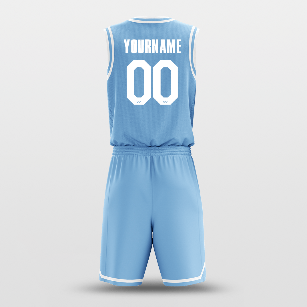 Light Blue White - Custom Basketball Jersey Design for Team-XTeamwear