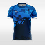 blue camouflage soccer jerseys for women