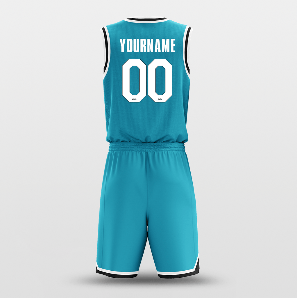 Megz Apparel Basketball Jersey Blue And White BKB229 Customize