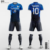 Blue Soccer Jerseys Custom Sublimation