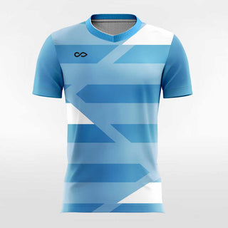 blue stripe jerseys for women