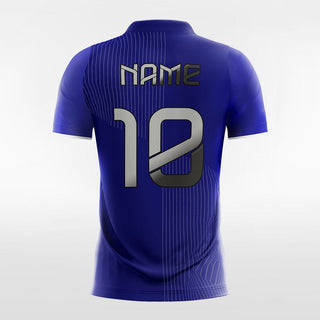 blue women soccer jerseys design