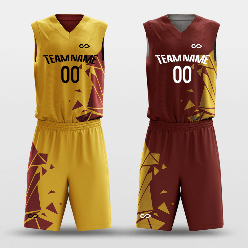 Yellow basketball jersey 2024 design