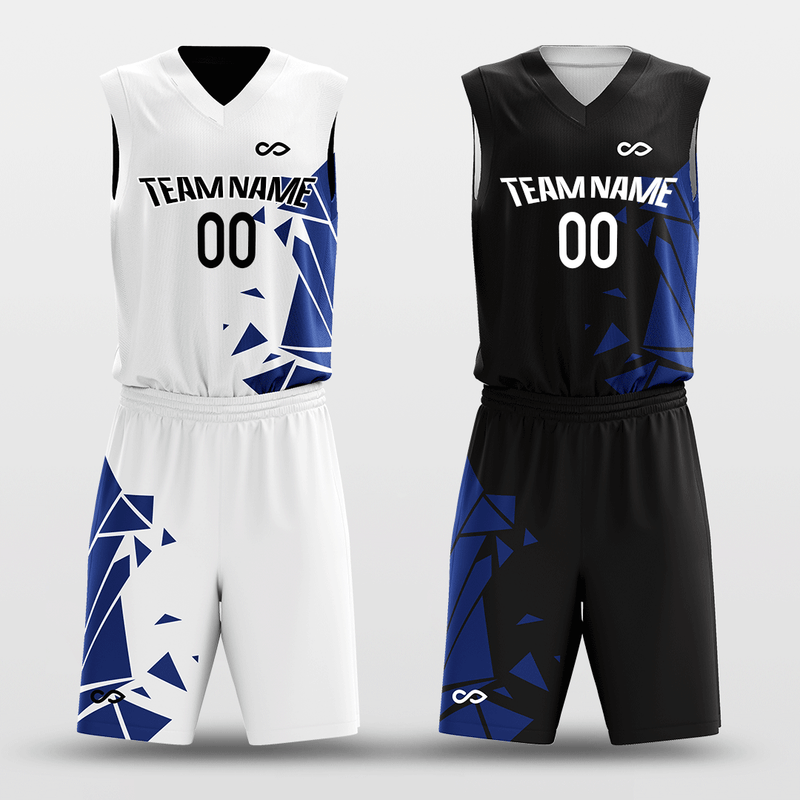 Wholesale Custom Latest Basketball Jersey Design White and Black