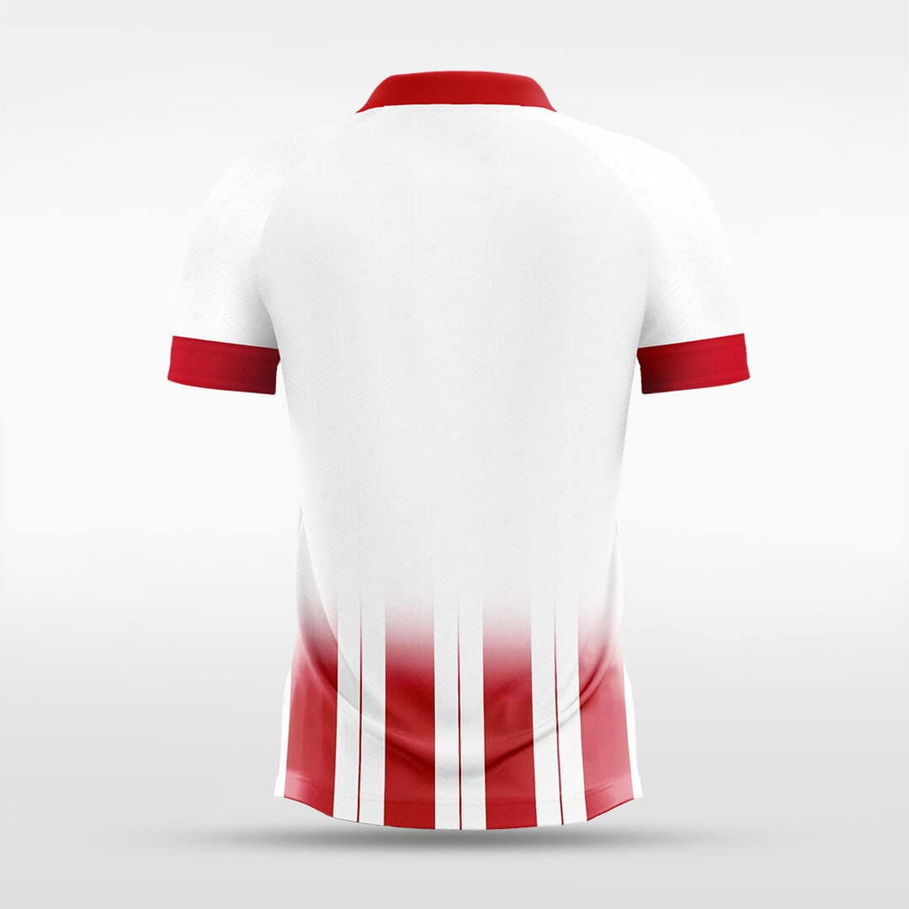 white and red stripe jerseys design