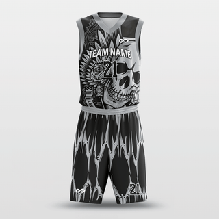 Love and Death Custom Sublimated Basketball Set