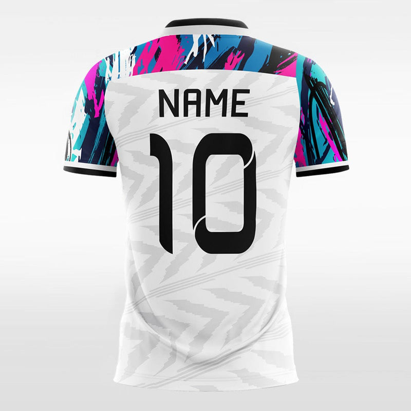 Classic - Custom Womens Soccer Jerseys Pink Design Chevron-XTeamwear