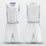 Custom Stripe Basketball Uniform