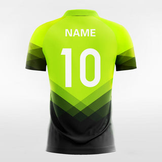 Green and Black Neon Soccer Jersey