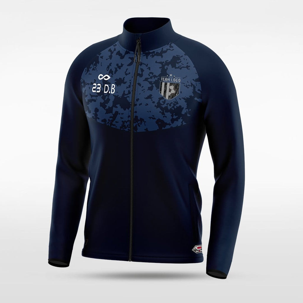 Navy Embrace Blizzard Sublimated Full-Zip Jacket