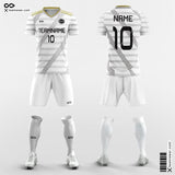 Chain Soccer Jersey for School White