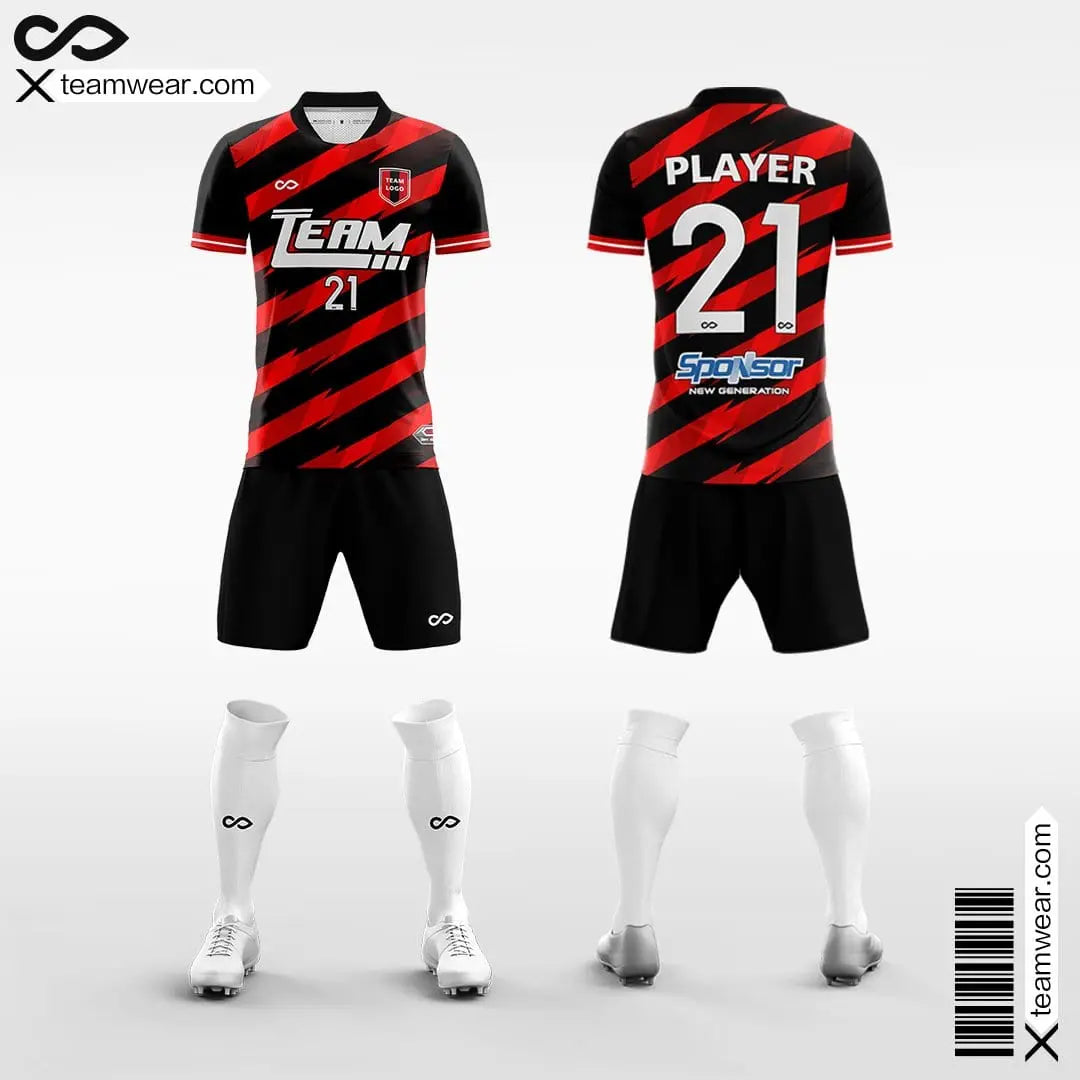 Cikers Sports 非黑五 Black / S Thorn - Men's Sublimated Football Kit
