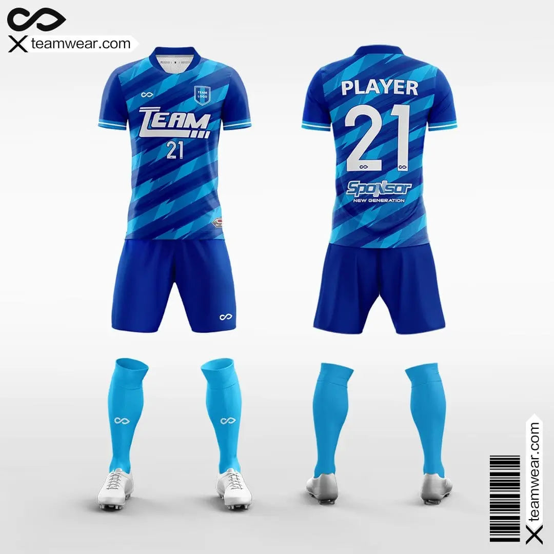 Cikers Sports 非黑五 Blue / S Thorn - Men's Sublimated Football Kit