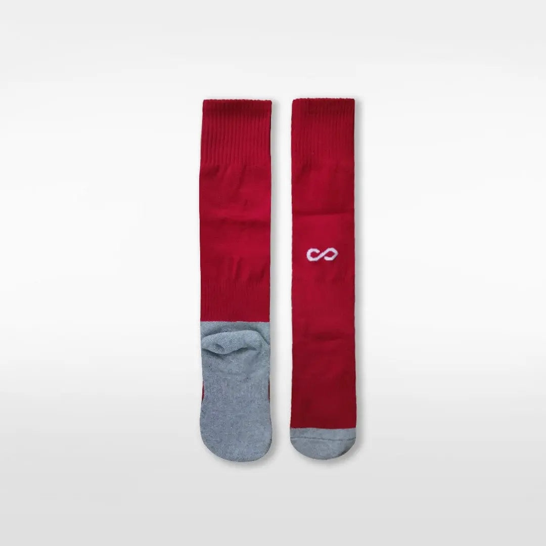 Cikers Sports Accessories Red / Free Kids Over-The-Calf Football Socks