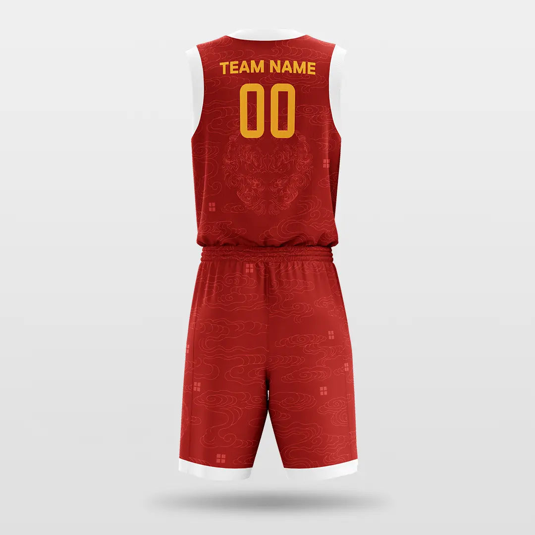 Cikers Sports Auspicious - Customized Sublimated Basketball Set