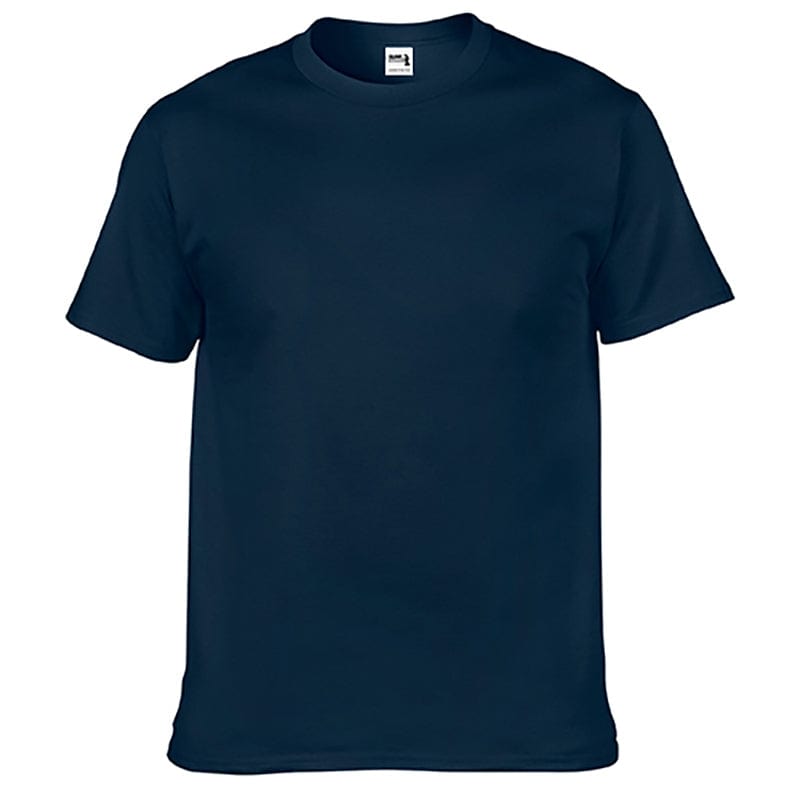Cikers Sports Basics Navy / XS Unisex 205GSM Heavyweight Cotton T-Shirt HA00 UP to 3XL