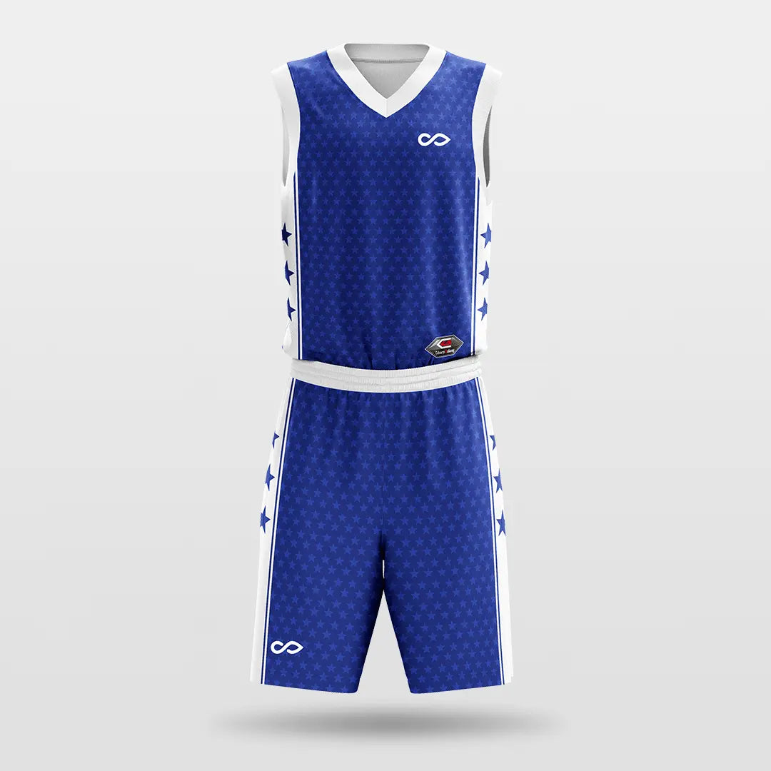 Cikers Sports Basketball Jersey Alliance - Customized Sublimated Basketball Set