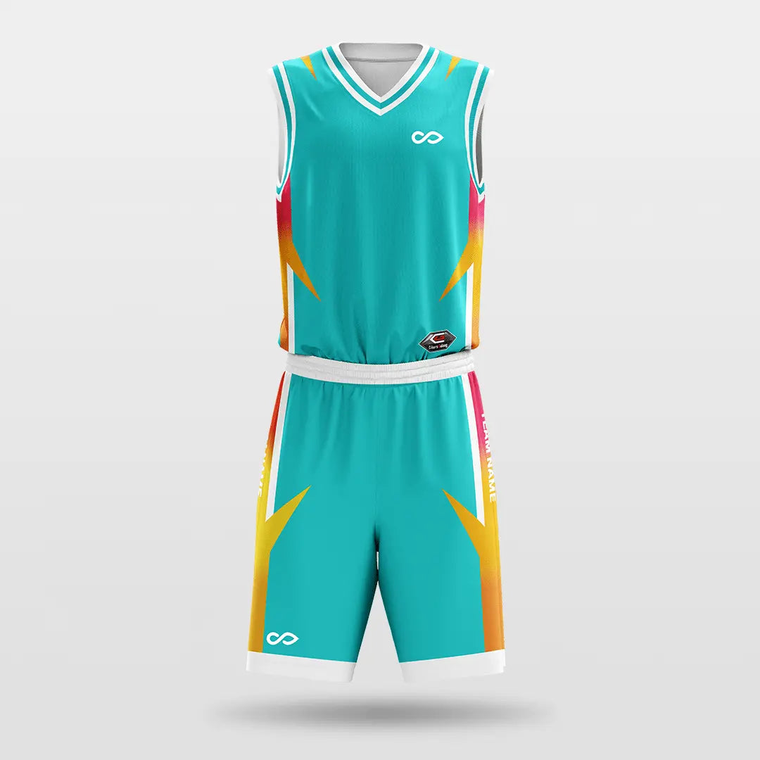 Cikers Sports Basketball Jersey Armor - Customized Sublimated Basketball Set