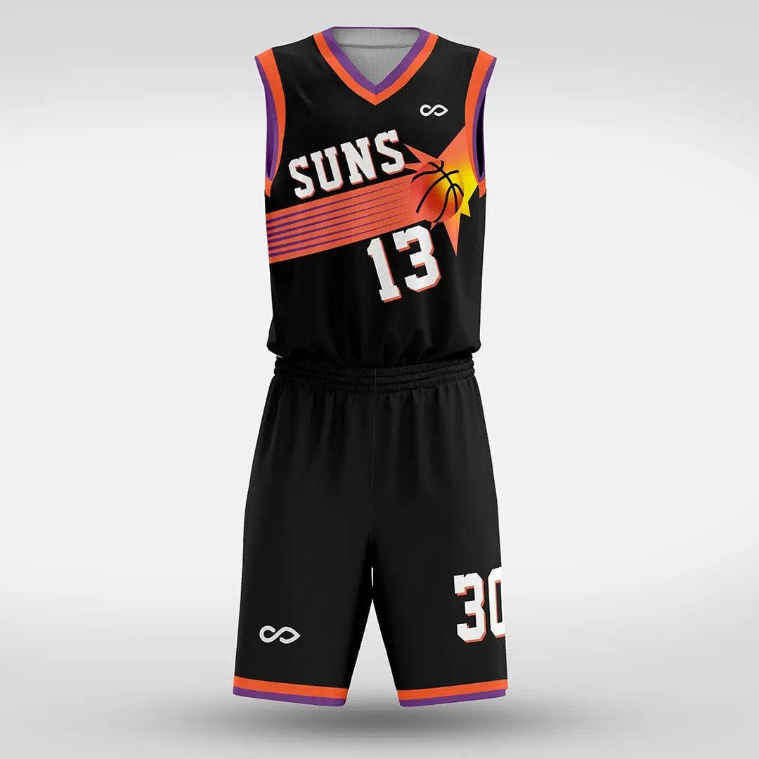 Cikers Sports Basketball Jersey black / S Baffalo - Customized Sublimated Basketball Set