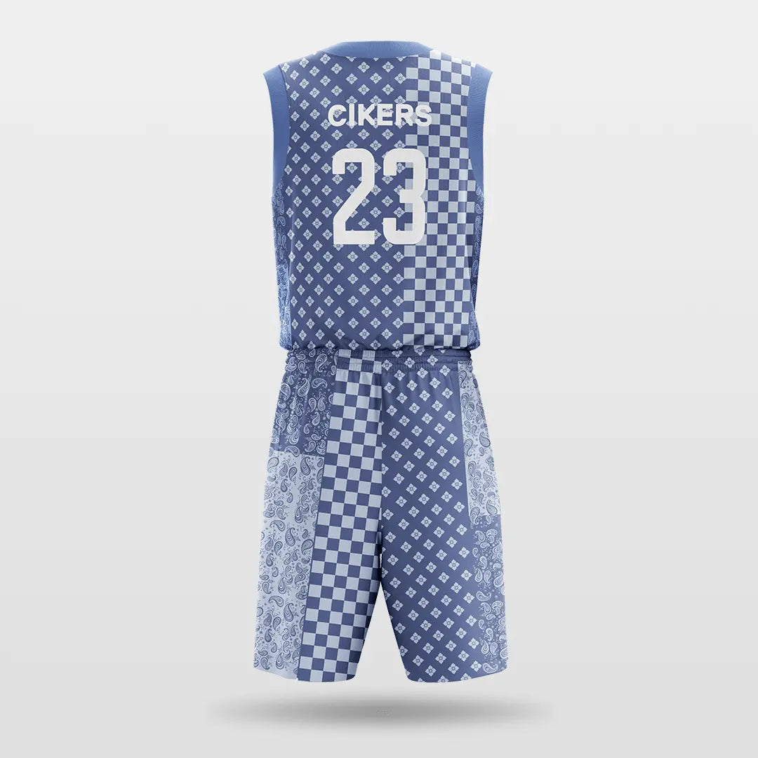 Cikers Sports Basketball Jersey Cashew - Customized Sublimated Basketball Set