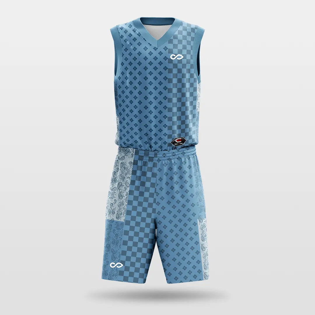 Cikers Sports Basketball Jersey Cashew - Customized Sublimated Basketball Set