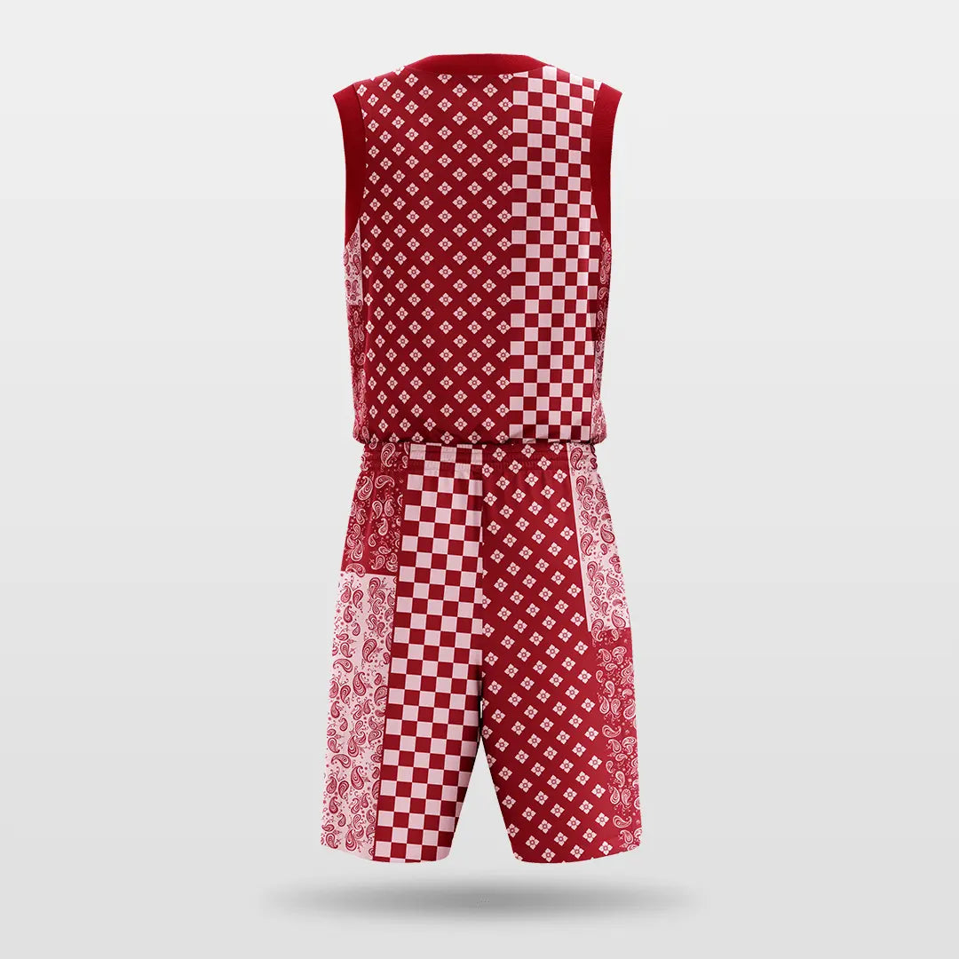 Cikers Sports Basketball Jersey Cashew - Customized Sublimated Basketball Set