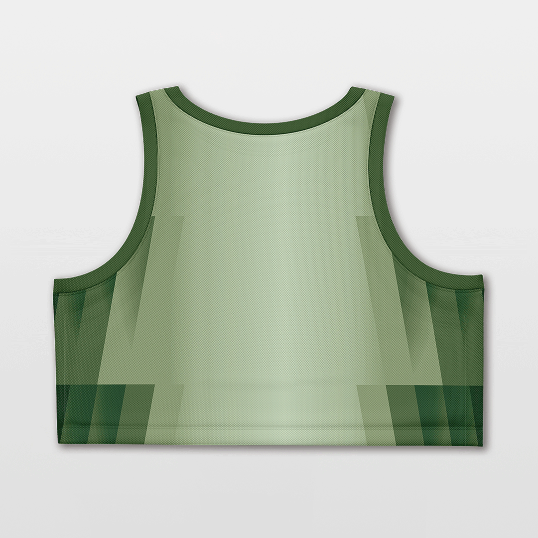 Cikers Sports Basketball Jersey Customized Women's Loose Sleveless Workout Crop Tops