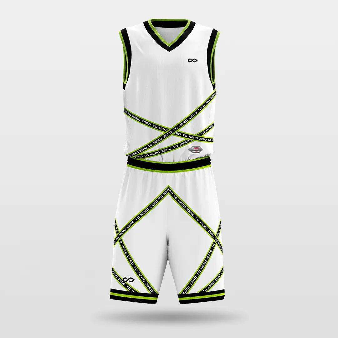 Cikers Sports Basketball Jersey Fission - Customized Sublimated Basketball Set