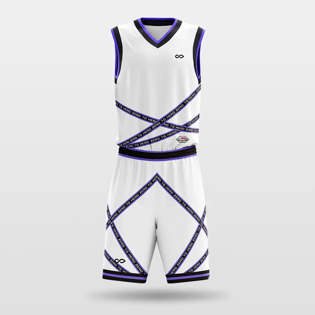 Cikers Sports Basketball Jersey Fission - Customized Sublimated Basketball Set