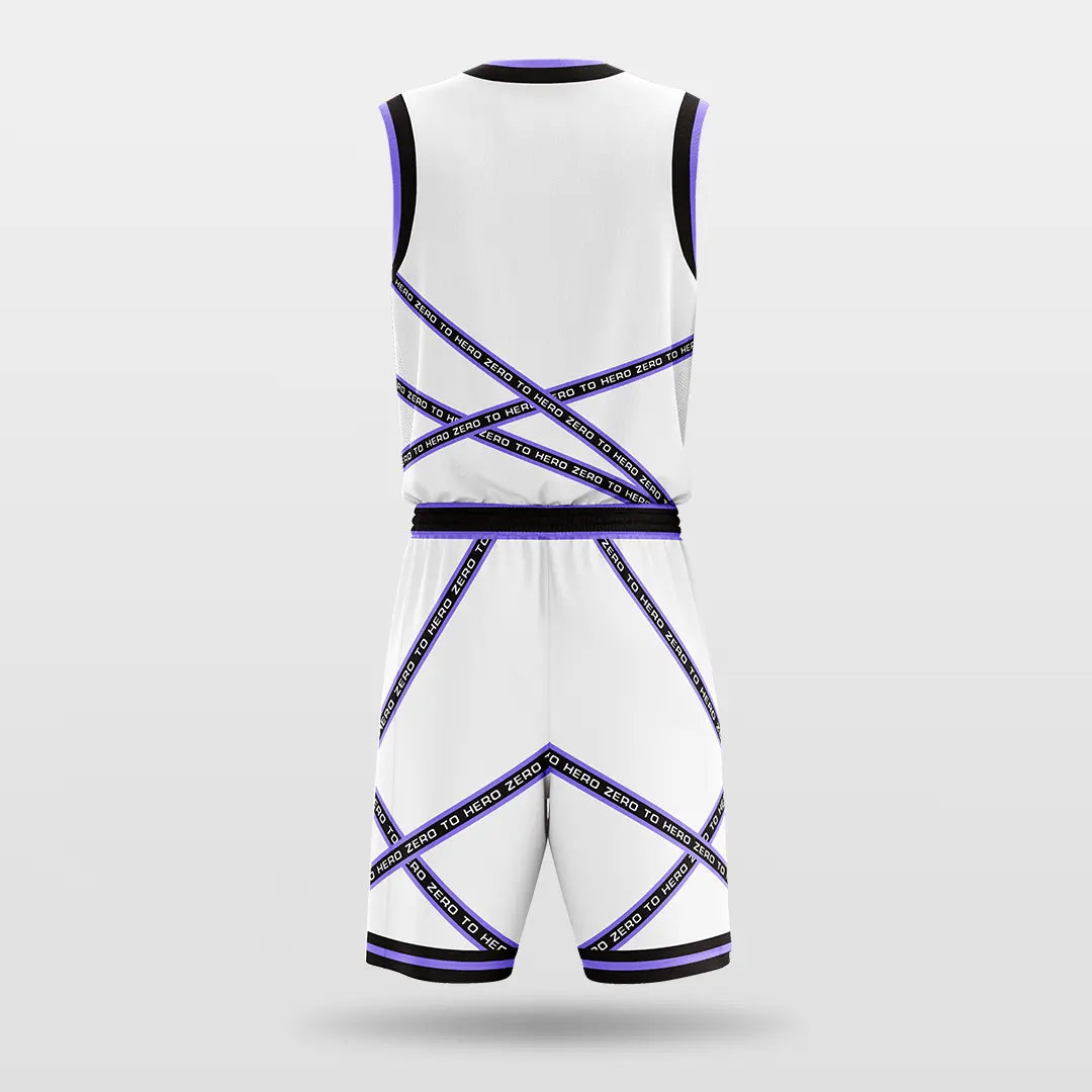 Cikers Sports Basketball Jersey Fission - Customized Sublimated Basketball Set