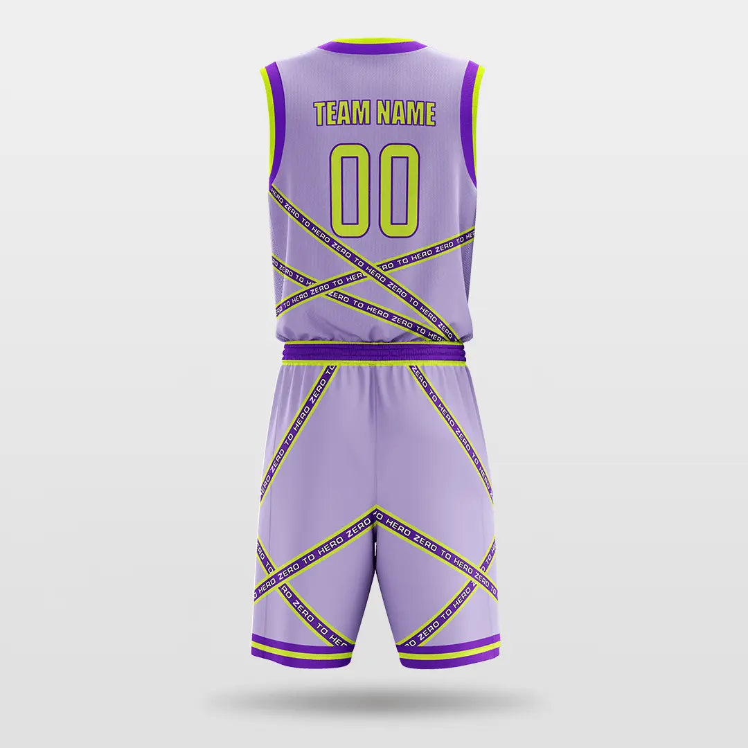 Cikers Sports Basketball Jersey Fission - Customized Sublimated Basketball Set
